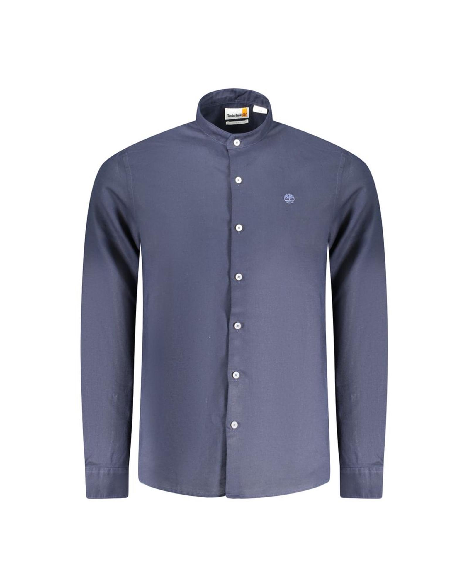 V539-TI-35760-S-202506180527-00 Timberland Men's Blue Cotton Shirt - S - Image 1