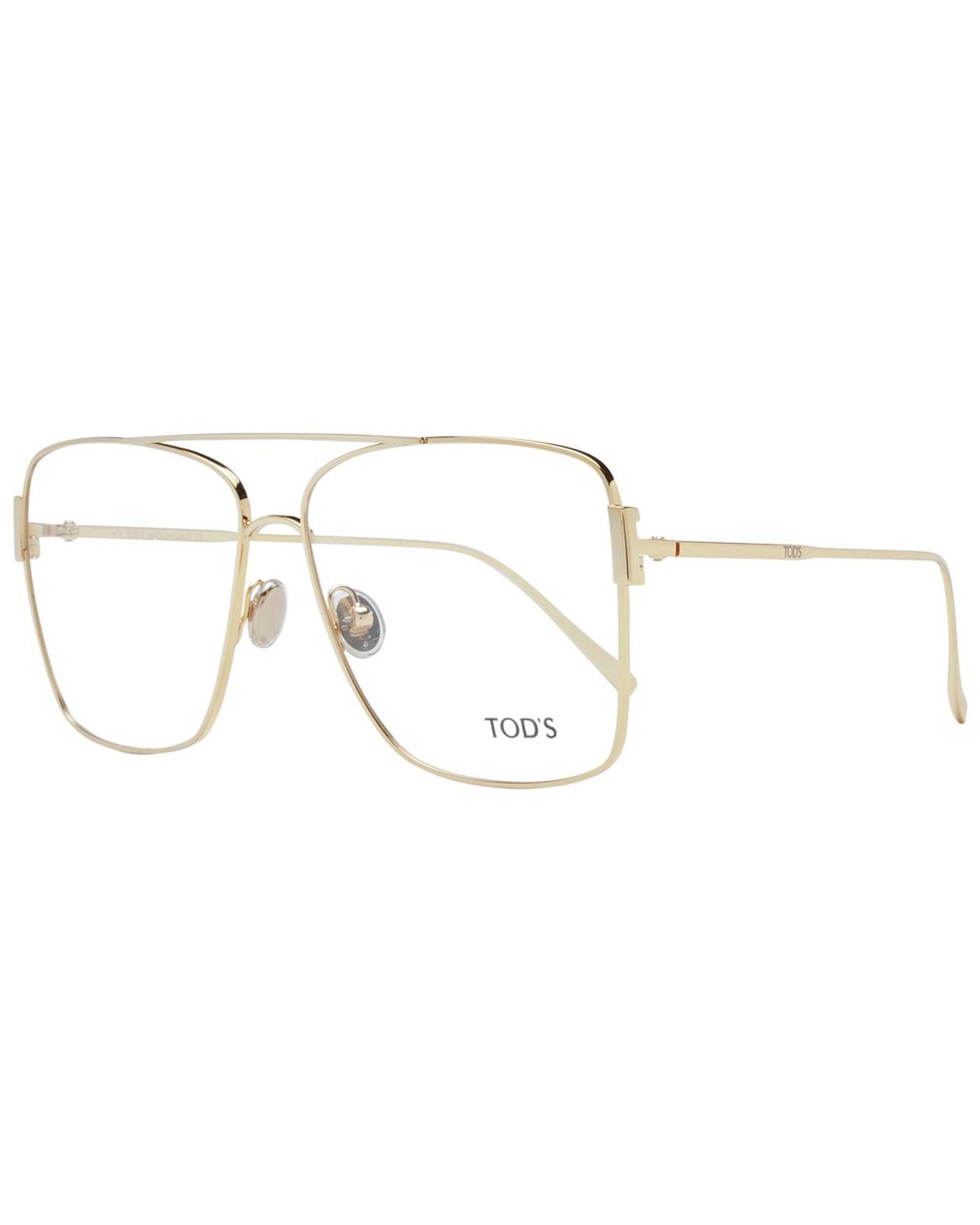 V539-TO-1053875-202506180916-00 Tod's Women's Gold Optical Frames - One Size - Image 1