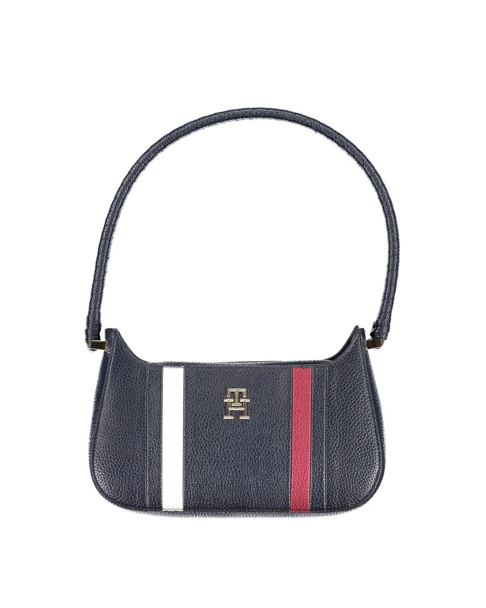 V539-TO-26137-202506181016-00 Tommy Hilfiger Women's Blue Polyethylene Handbag - One Size - Image 1