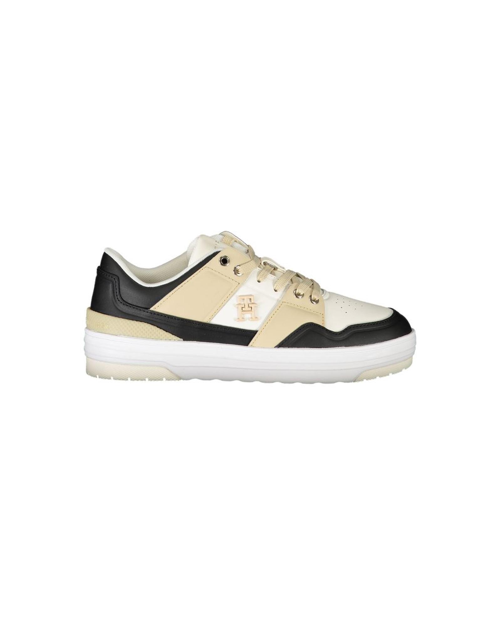 V539-TO-26826-EU40US10-202506181026-00 Tommy Hilfiger Women's White Polyester Sneaker - 40 EU - Image 1