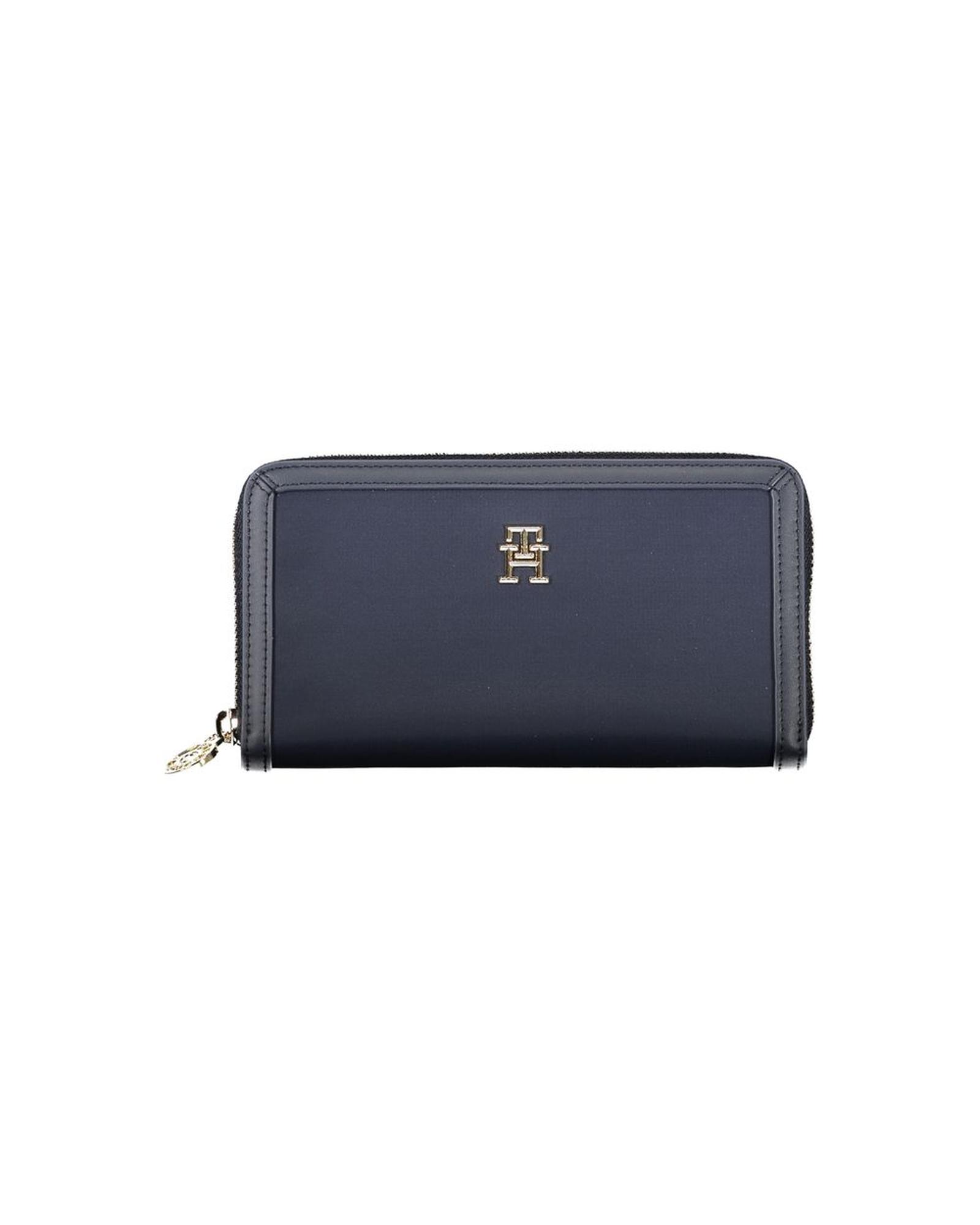 V539-TO-27154-202506180735-00 Tommy Hilfiger Women's Blue Polyester Wallet - One Size - Image 1