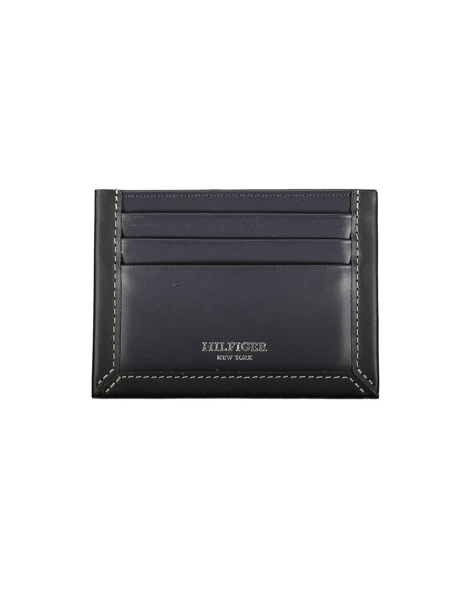 V539-TO-27177-202506180740-00 Tommy Hilfiger Men's Blue Leather Wallet - One Size - Image 1