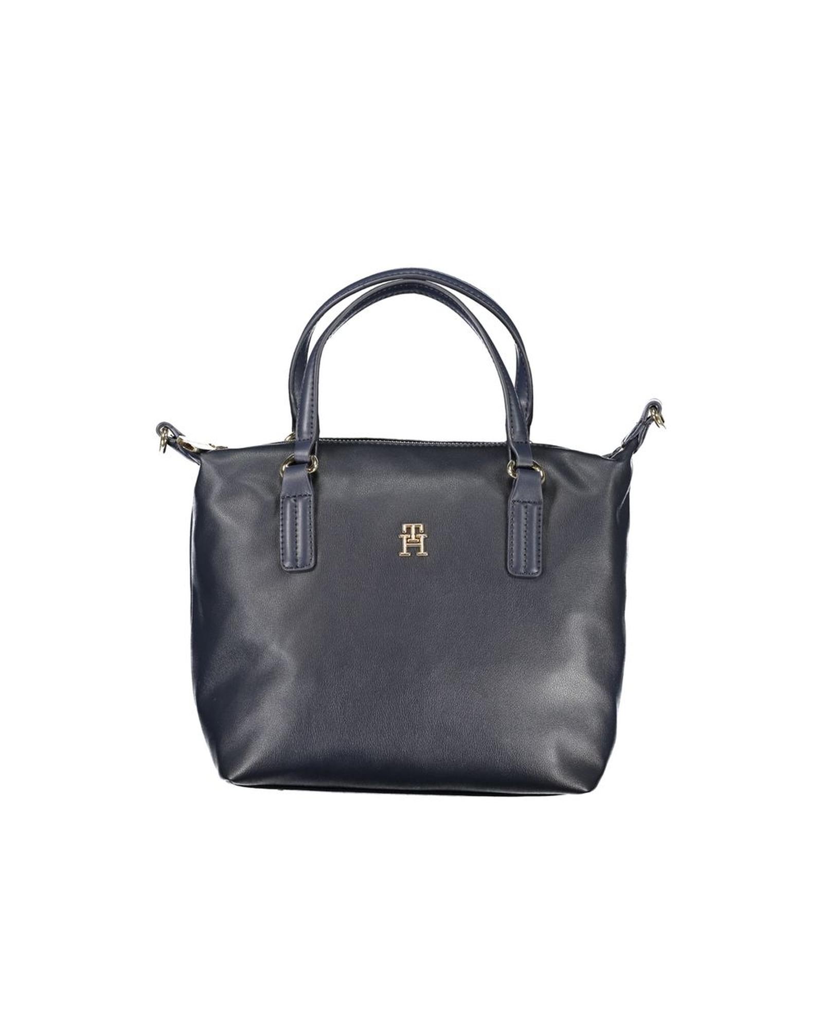 V539-TO-27569-202506180802-00 Tommy Hilfiger Women's Blue Polyester Handbag - One Size - Image 1