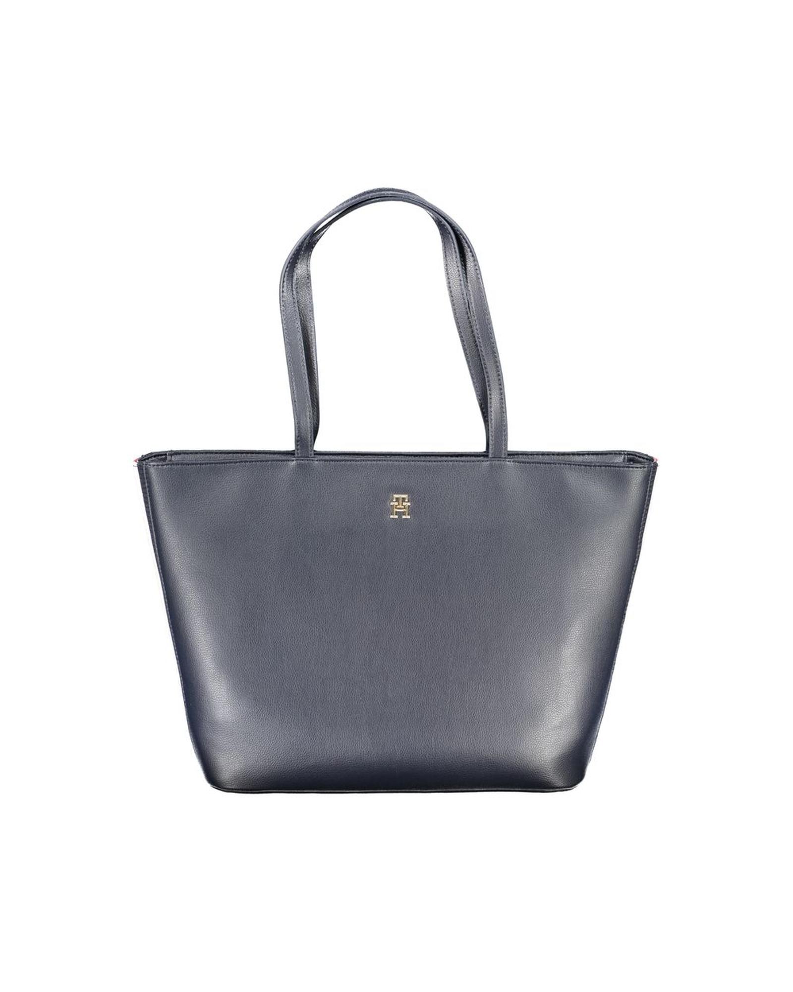 V539-TO-28926-202506180817-00 Tommy Hilfiger Women's Blue Polyester Handbag - One Size - Image 1