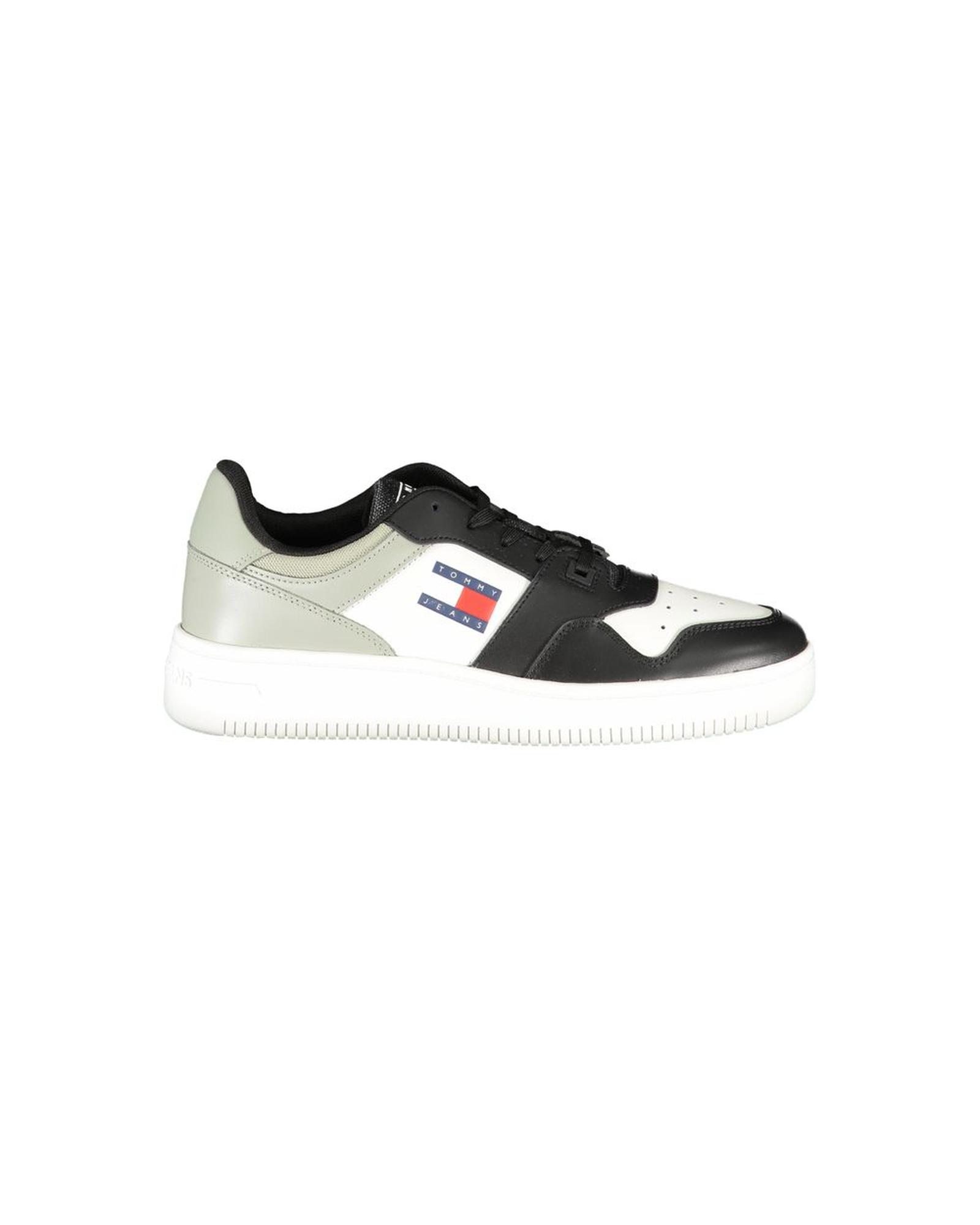 V539-TO-29015-EU44US11-202506180822-00 Tommy Hilfiger Men's Black Polyester Sneaker - 44 EU - Image 1