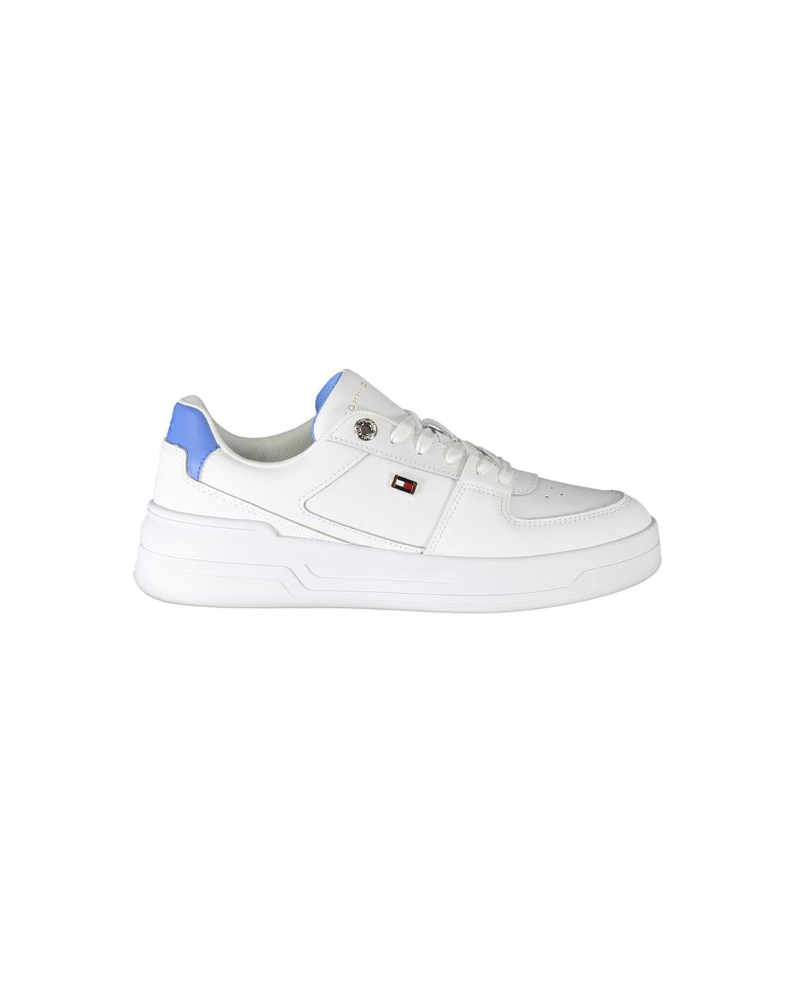 V539-TO-29578-EU38US8-202506180827-00 Tommy Hilfiger Women's White Polyester Sneaker - 38 EU - Image 1