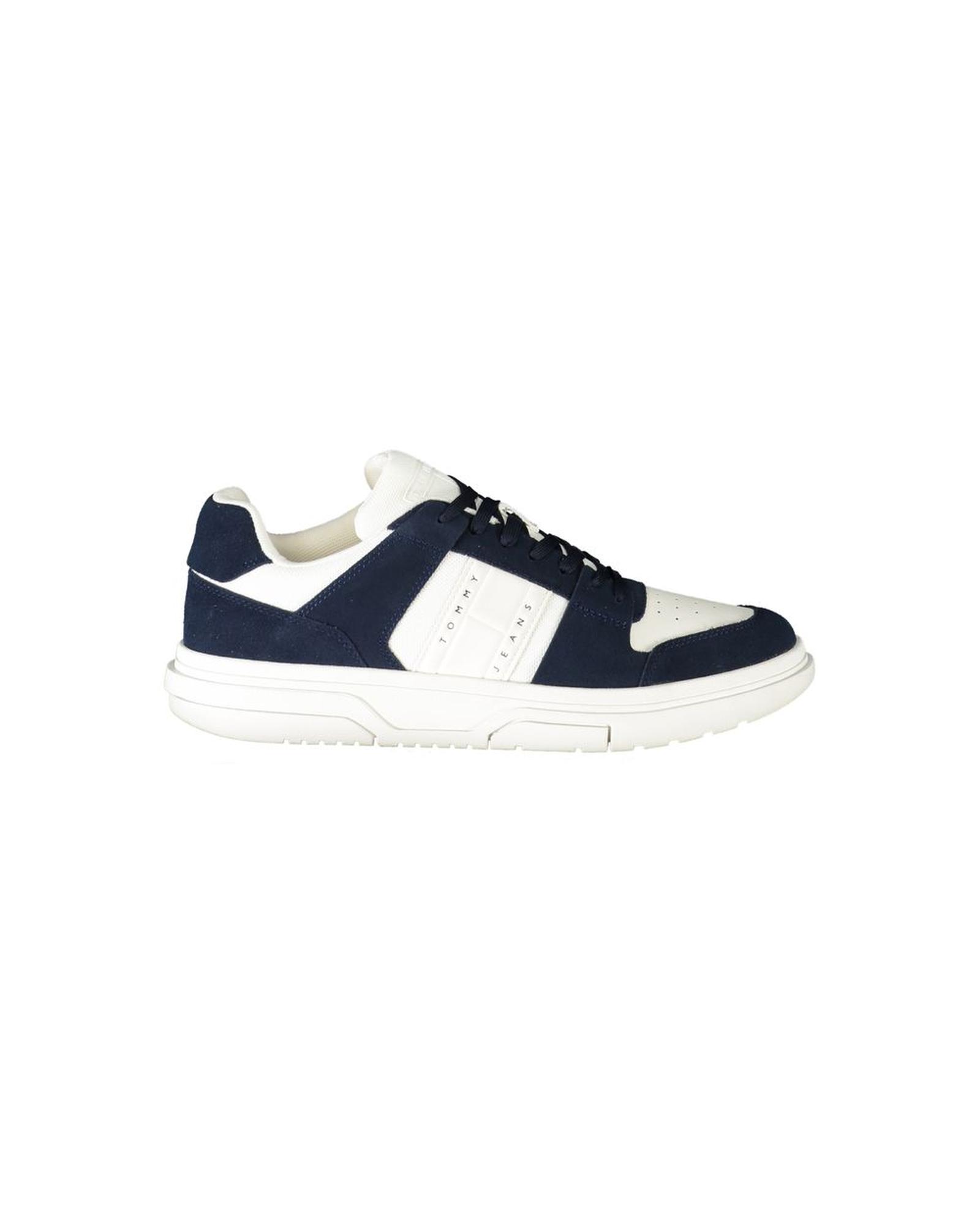 V539-TO-29641-EU43US10-202506180835-00 Tommy Hilfiger Men's Blue Polyester Sneaker - 43 EU - Image 1