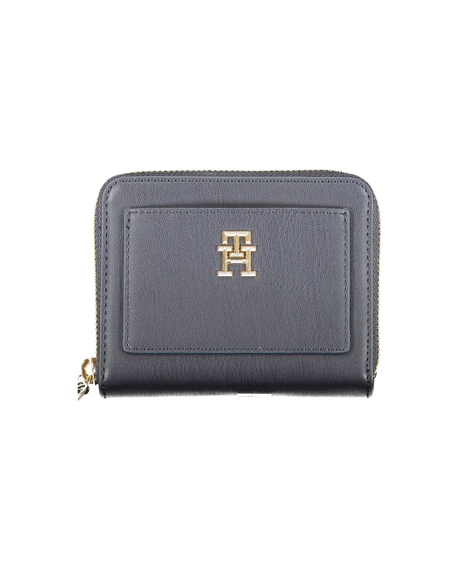 V539-TO-31005-202506180910-00 Tommy Hilfiger Women's Blue Polyethylene Wallet - One Size - Image 1