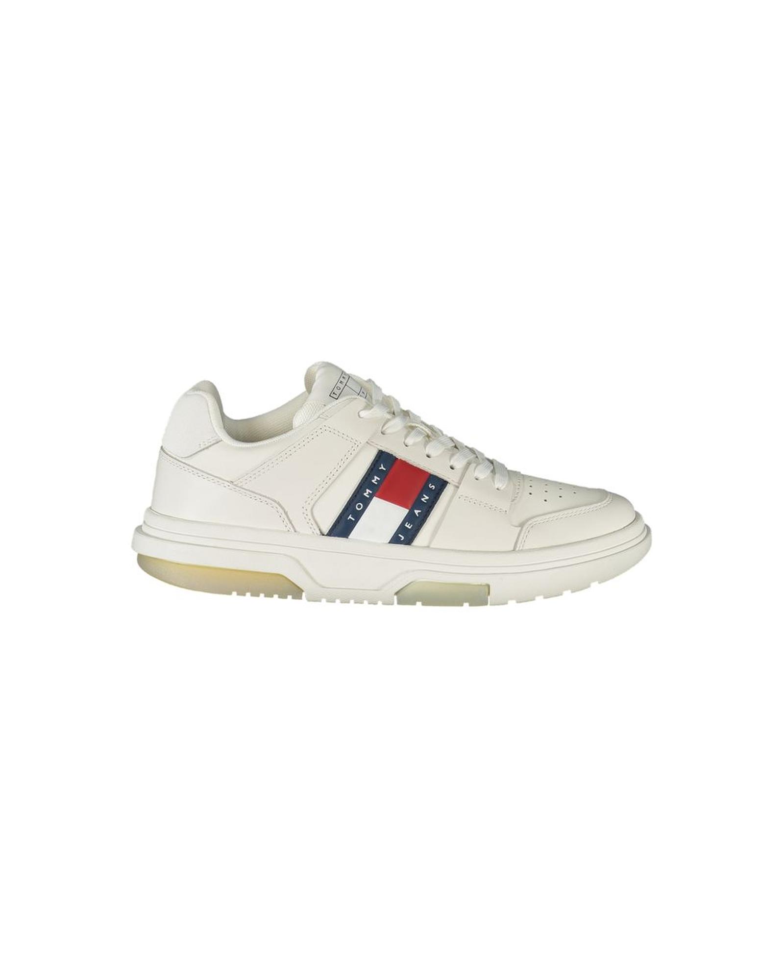 V539-TO-31888-EU37US7-202506180737-00 Tommy Hilfiger Women's White Leather Sneaker - 37 EU - Image 1