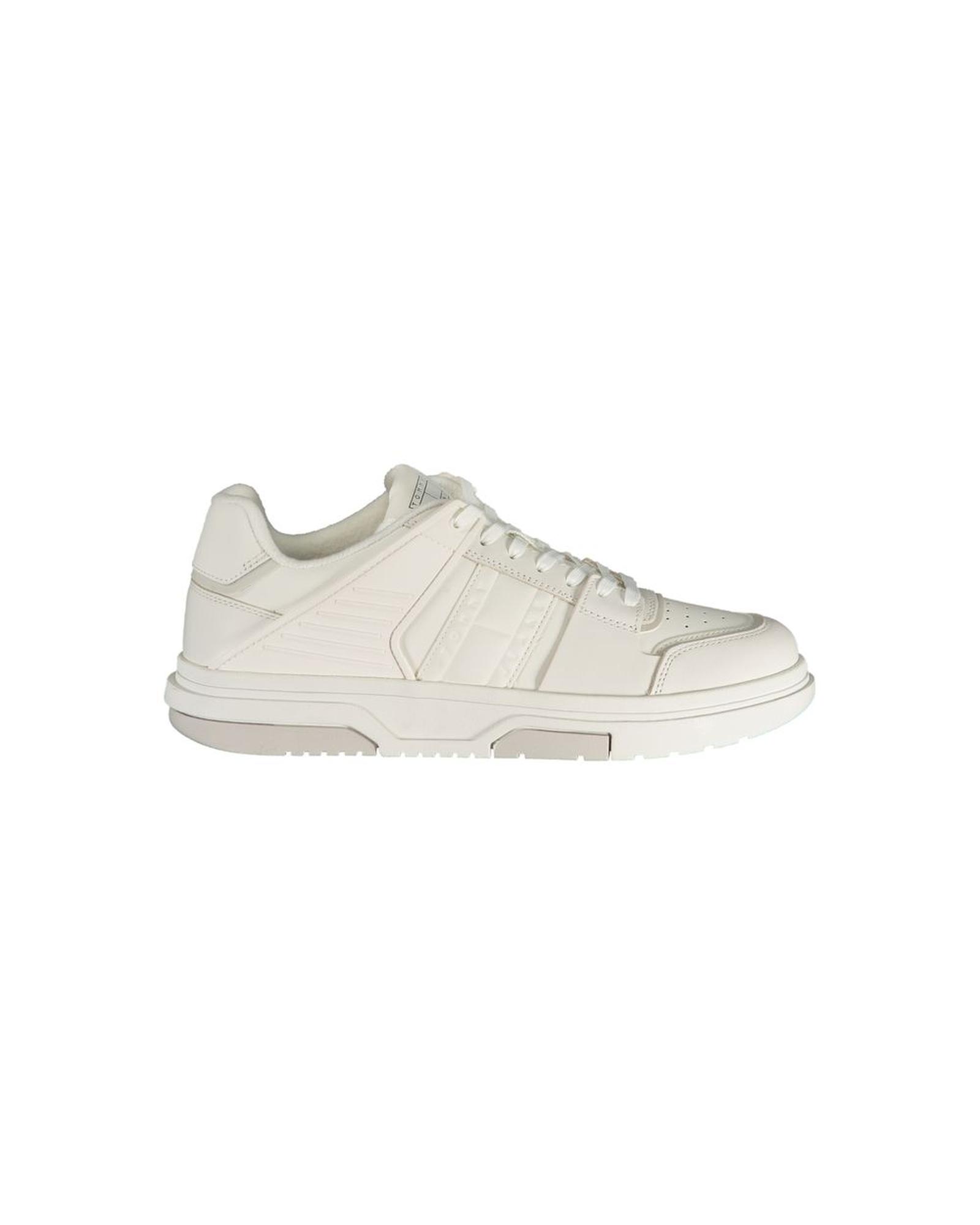 V539-TO-32594-EU42US9-202506180837-00 Tommy Hilfiger Men's White Polyester Sneaker - 42 EU - Image 1