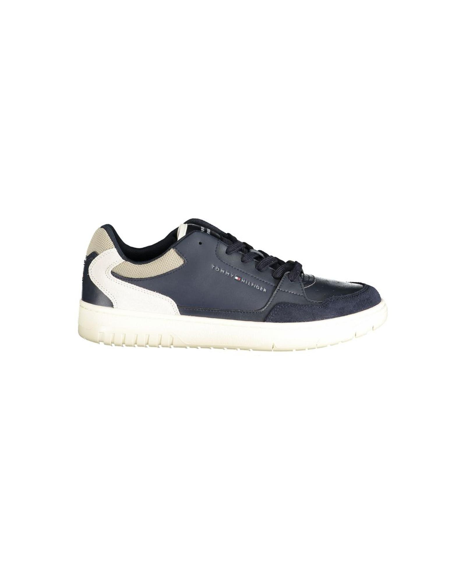 V539-TO-33493-EU42US9-202506180911-00 Tommy Hilfiger Men's Blue Polyester Sneaker - 42 EU - Image 1