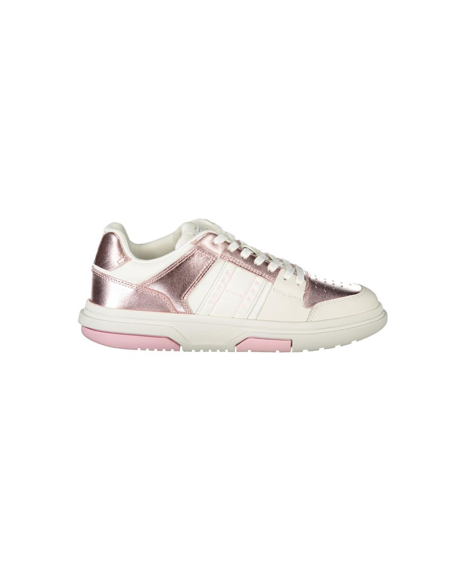 V539-TO-33544-EU37US7-202506181235-00 Tommy Hilfiger Women's White Polyester Sneaker - 37 EU - Image 1