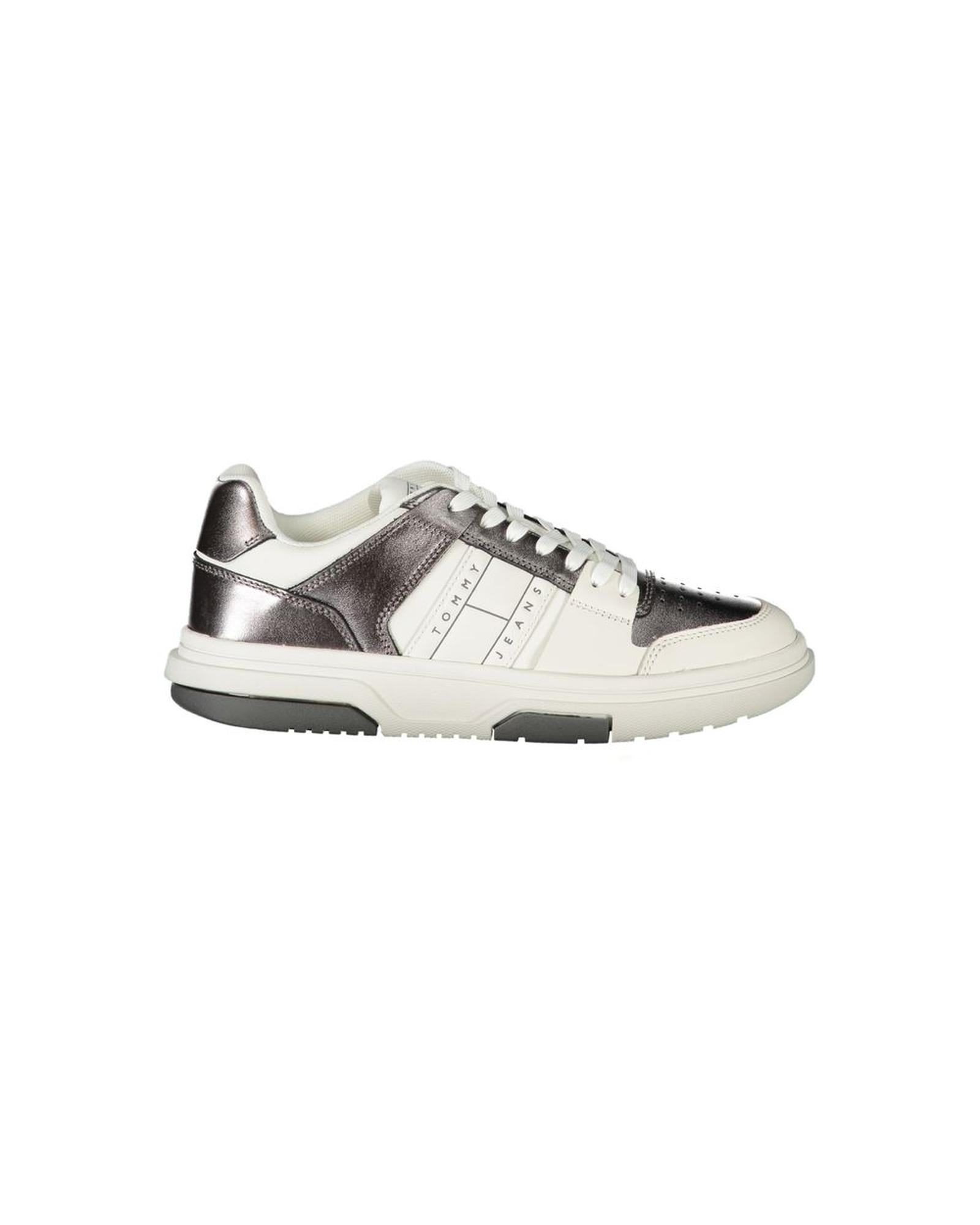 V539-TO-33546-EU41US11-202506181240-00 Tommy Hilfiger Women's White Polyester Sneaker - 41 EU - Image 1