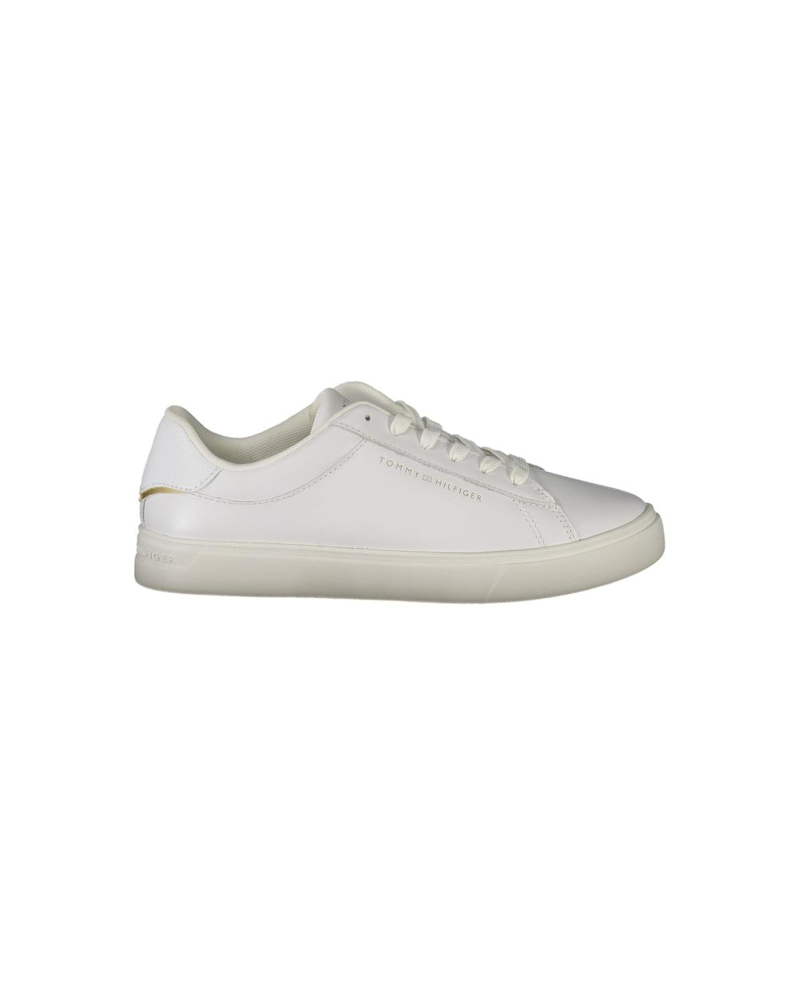 V539-TO-34811-EU37US7-202506181246-00 Tommy Hilfiger Women's White Polyester Sneaker - 37 EU - Image 1
