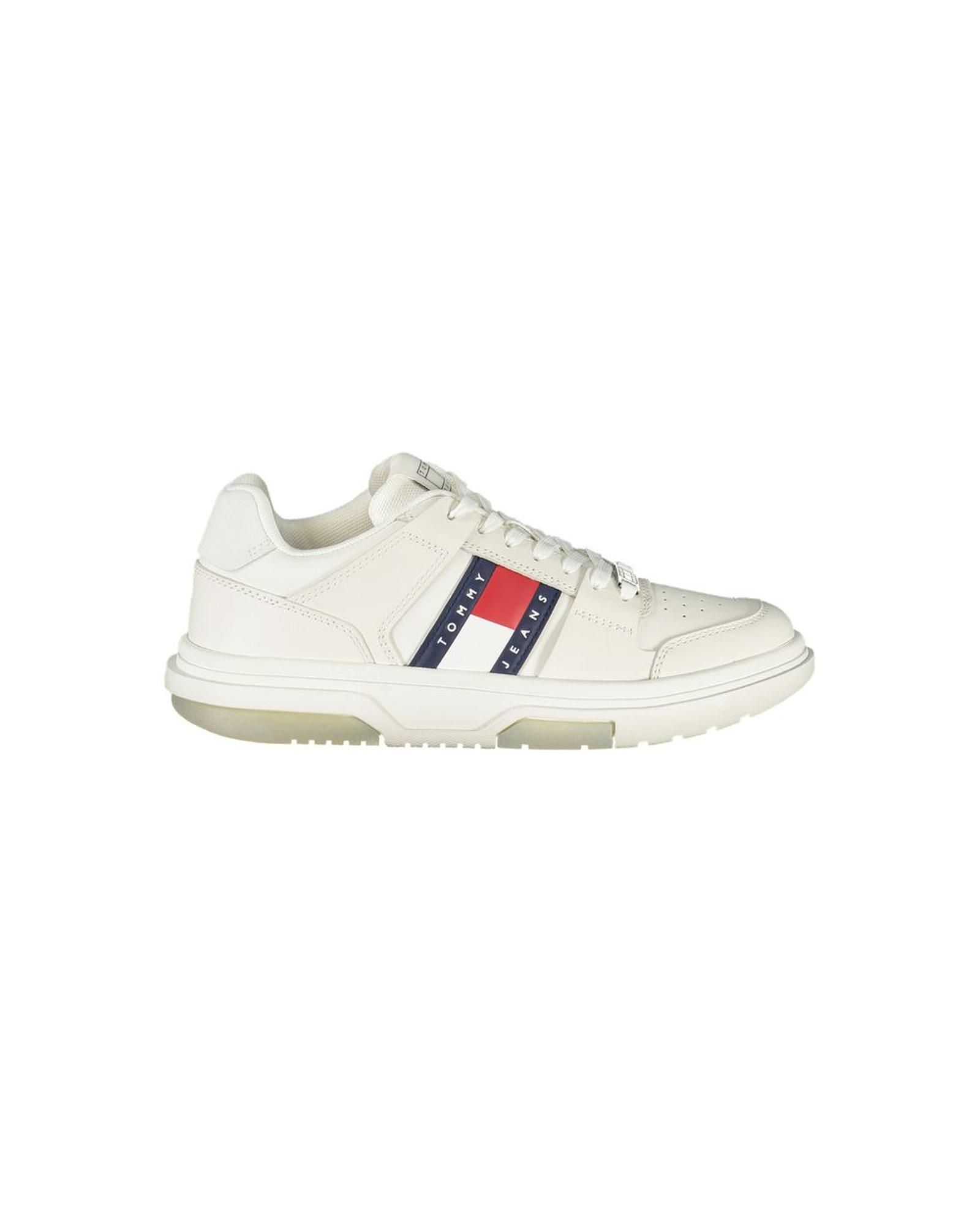 V539-TO-35331-EU41US11-202506181326-00 Tommy Hilfiger Women's White Leather Sneaker - 41 EU - Image 1