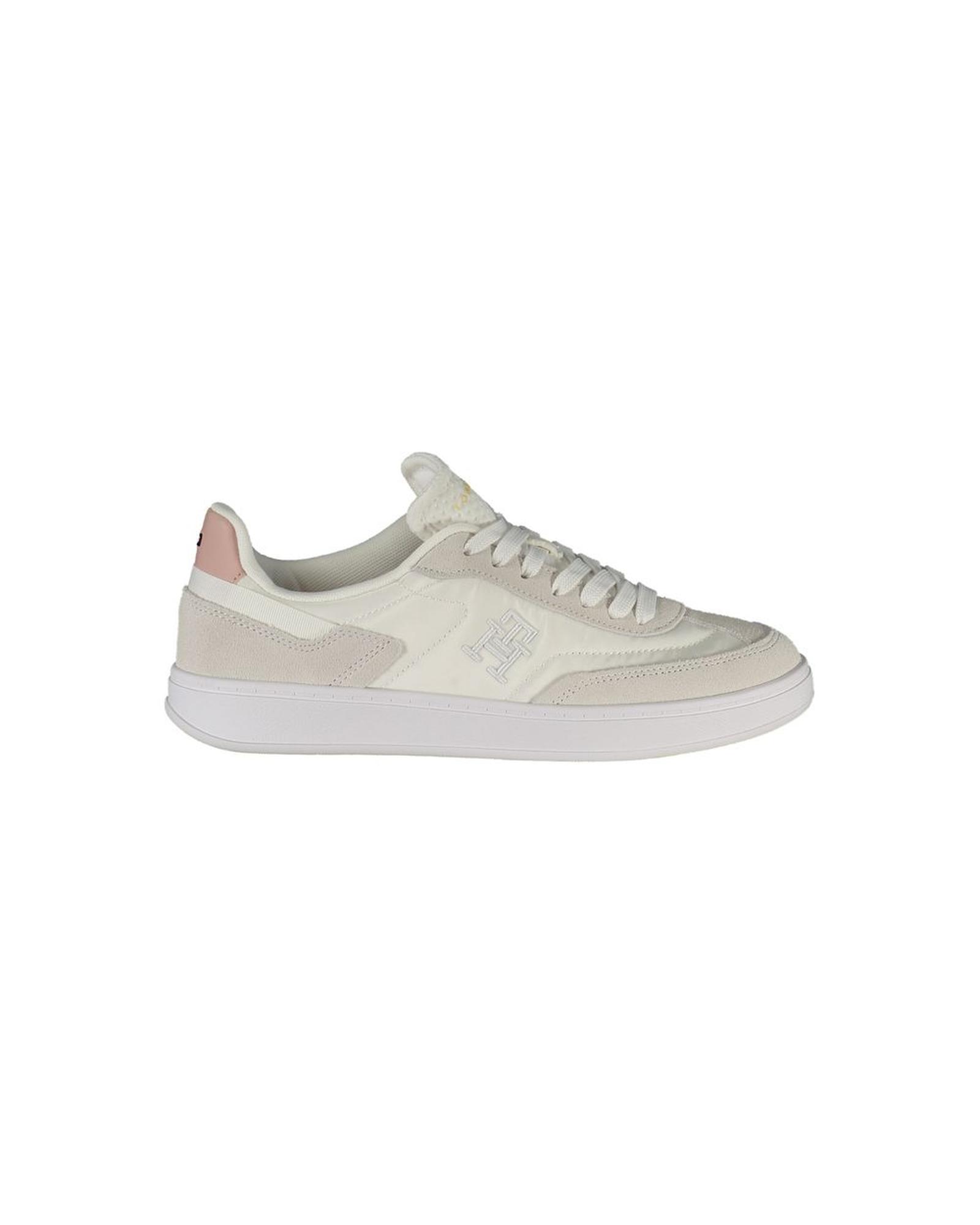 V539-TO-35339-EU41US11-202506181103-00 Tommy Hilfiger Women's White Polyethylene Sneaker - 41 EU - Image 1