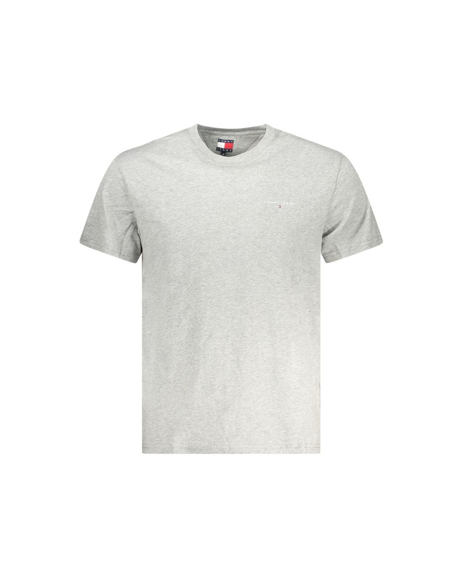 V539-TO-35361-XL-202506181115-00 Tommy Hilfiger Men's Gray Cotton T-Shirt - XL - Image 1