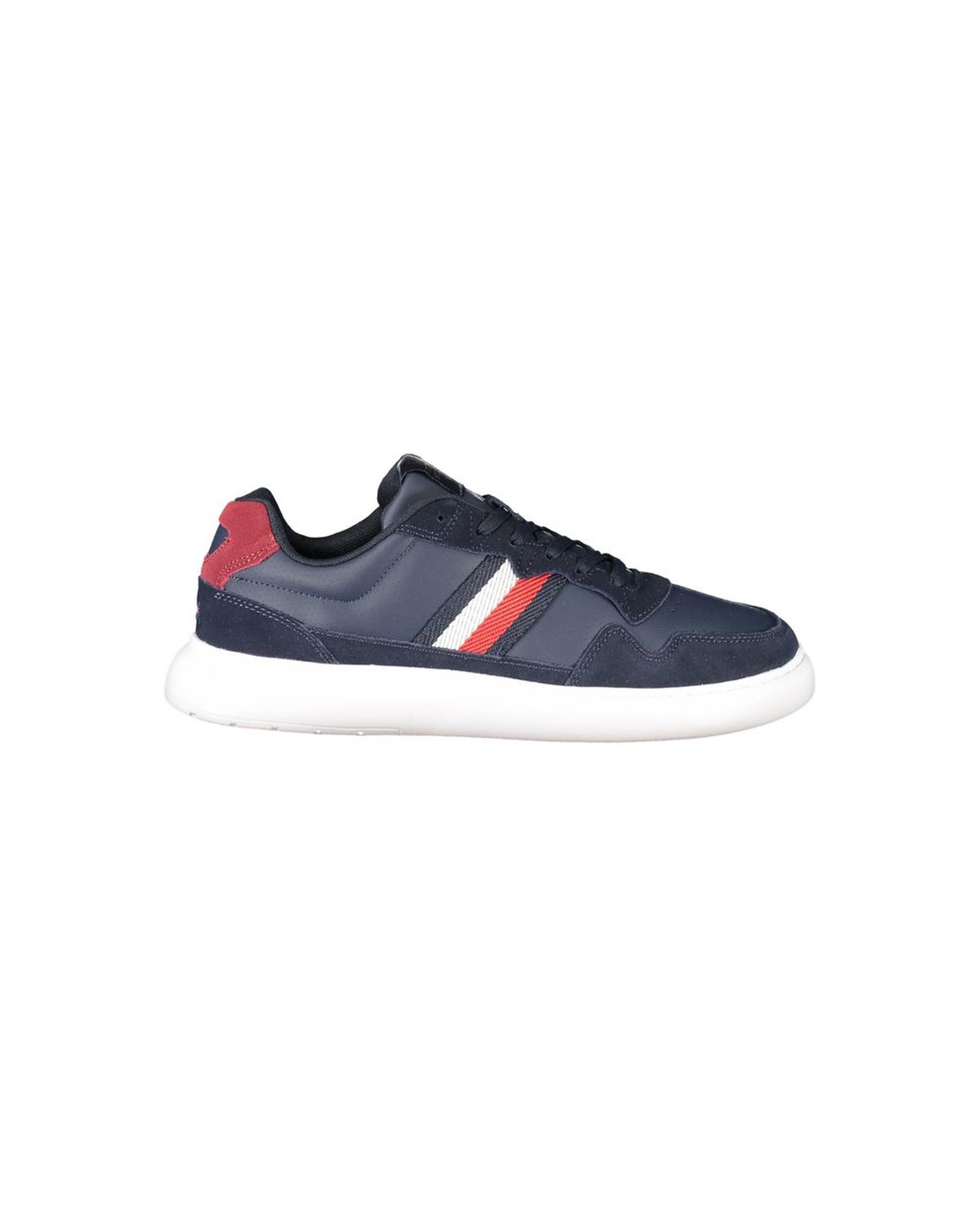 V539-TO-36047-EU41US8-202506181127-00 Tommy Hilfiger Men's Blue Leather Sneaker - 41 EU - Image 1