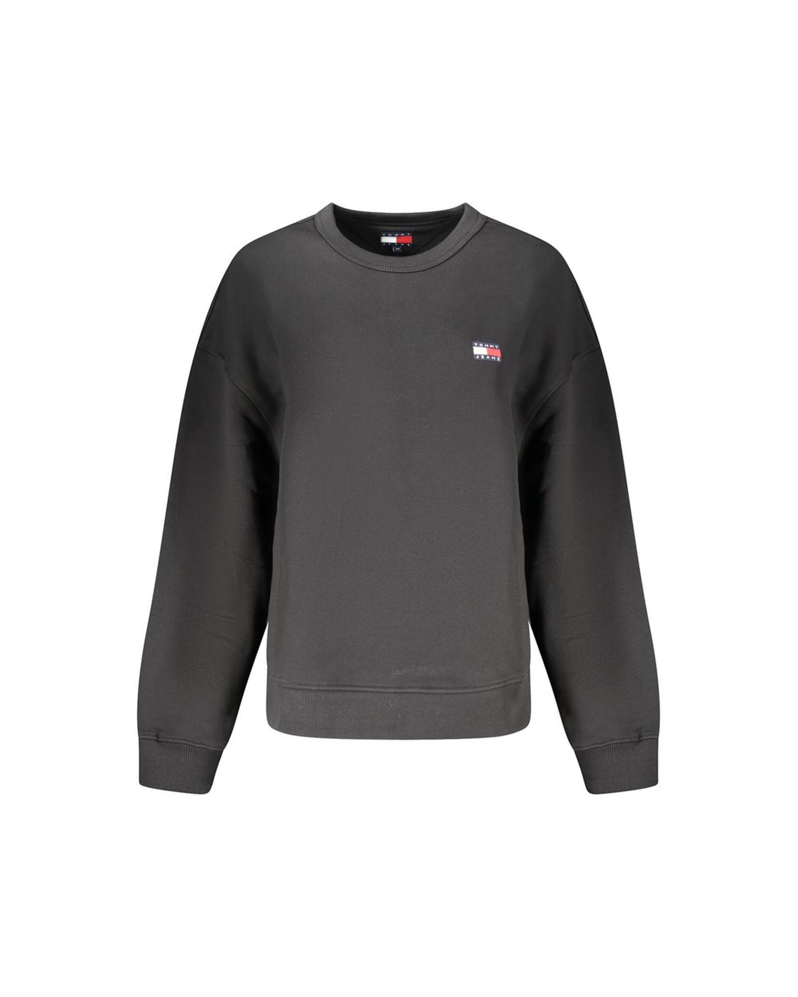 V539-TO-36247-L-202506181150-00 Tommy Hilfiger Women's Black Cotton Sweater - L - Image 1