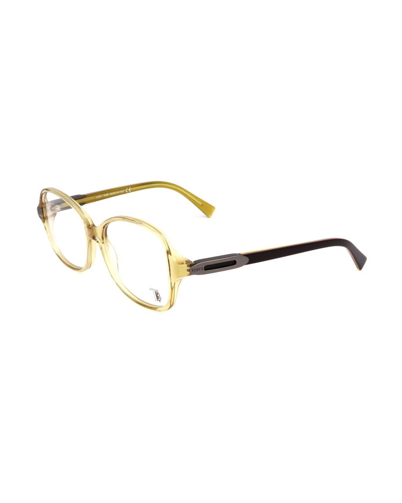 V539-TOTO501709555AC-202506181247-00 Tod's Women's Green Acetate Frames - One Size - Image 1