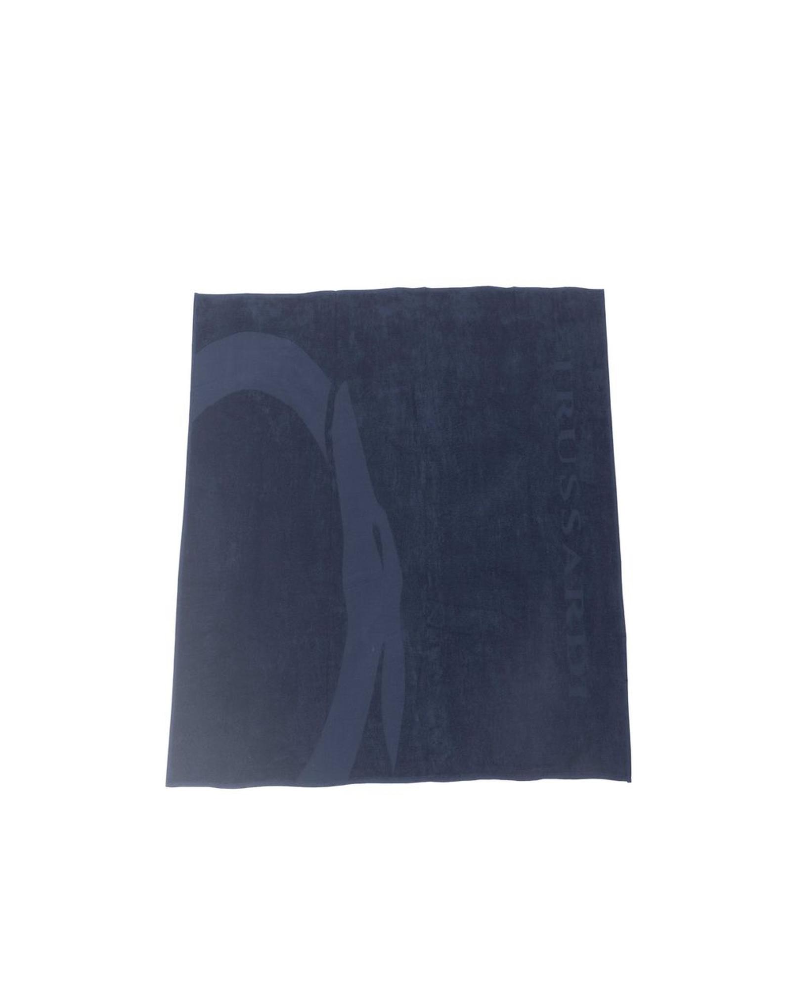 V539-TR-24327-UNISEX-202506181317-00 Trussardi Beachwear Men's Blue Cotton Other - One Size - Image 1