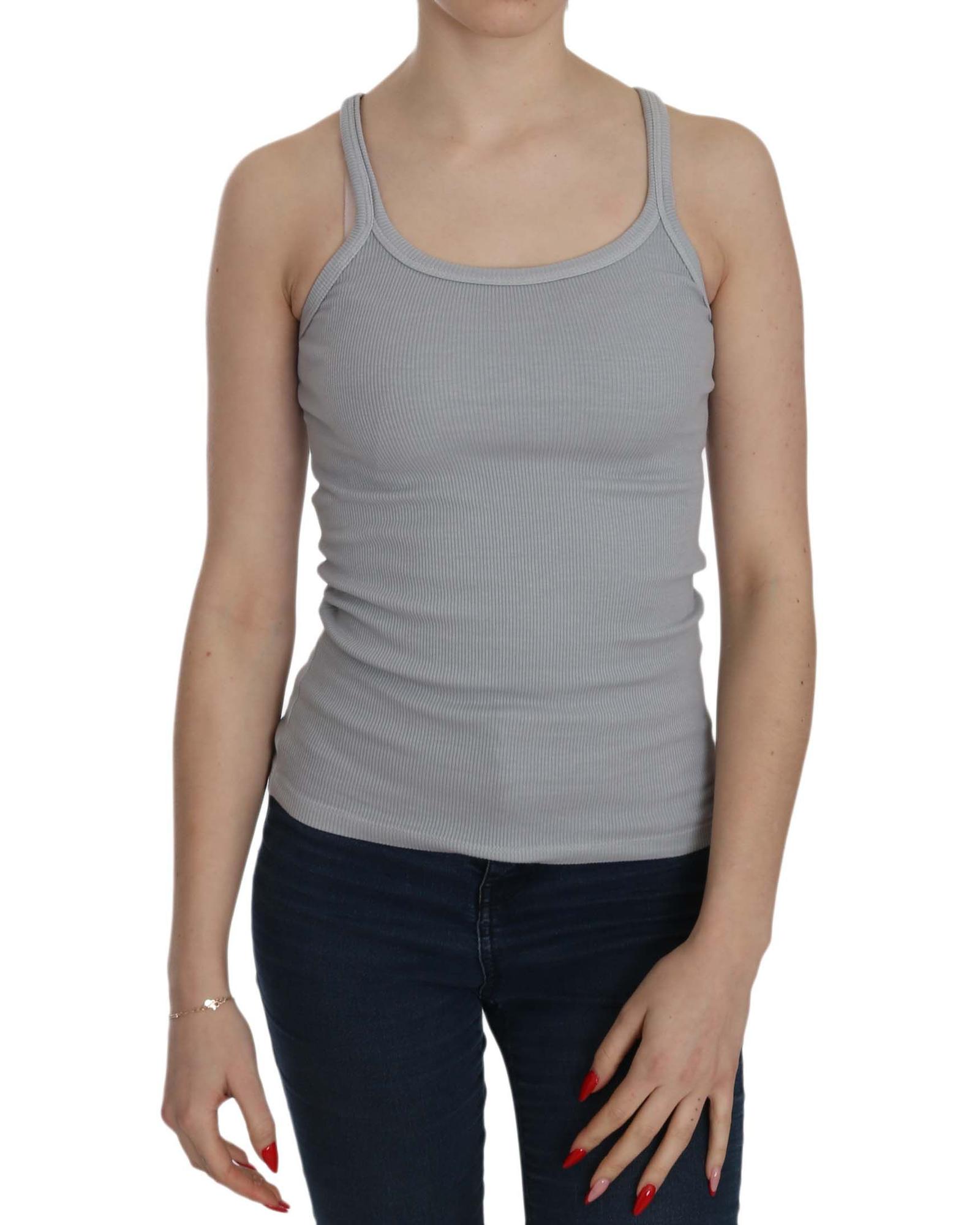 V539-TSH3916-44-202509011600-00 Pink Memories Round Neck Sleeveless Top Blouse 44 IT Women - Image 1