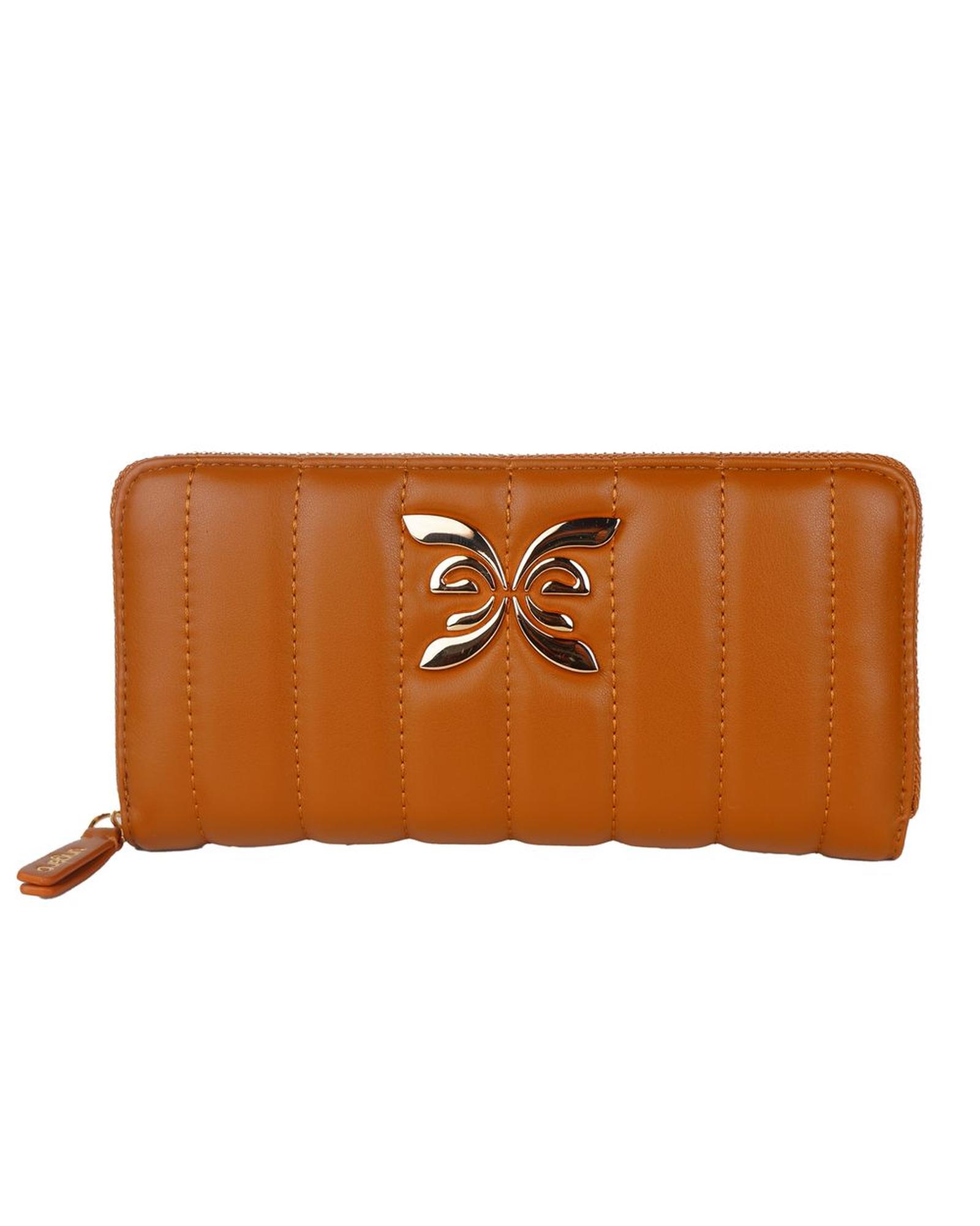 V539-UN-12320-175859-00 Ungaro Women's Brown Pvc Wallet - One Size - Image 1