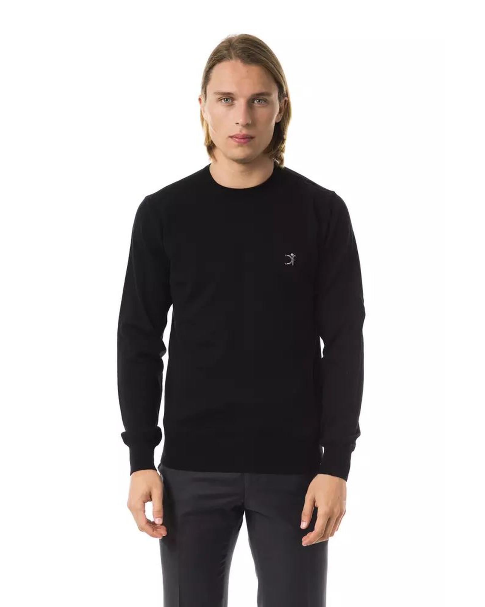 V539-UO-7814-XXL-202509010805-00 Embroidered Wool Sweater 2XL Men - Image 1