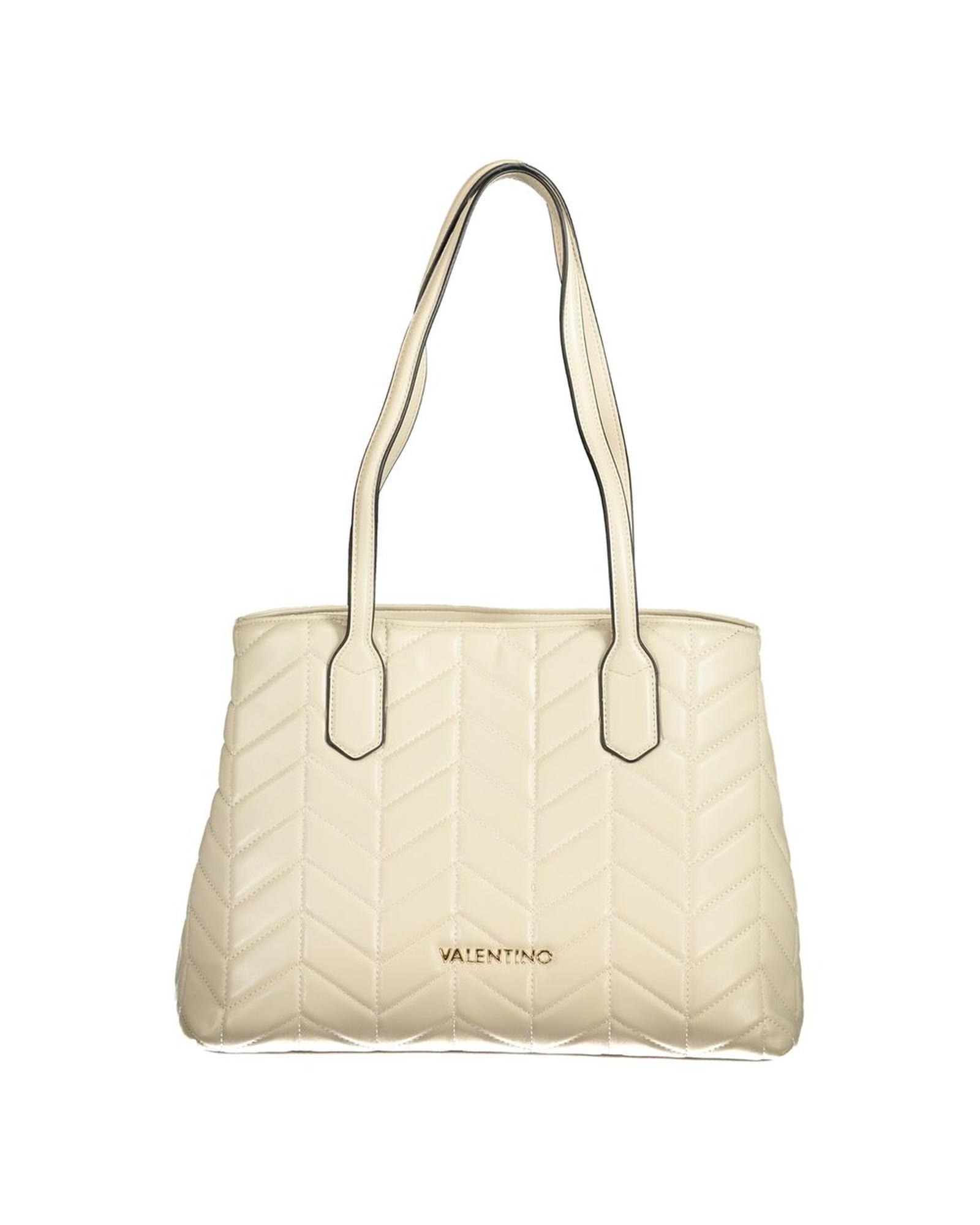 V539-VA-36160-202506181616-00 Valentino Bags Women's Beige Polyethylene Handbag - One Size - Image 1