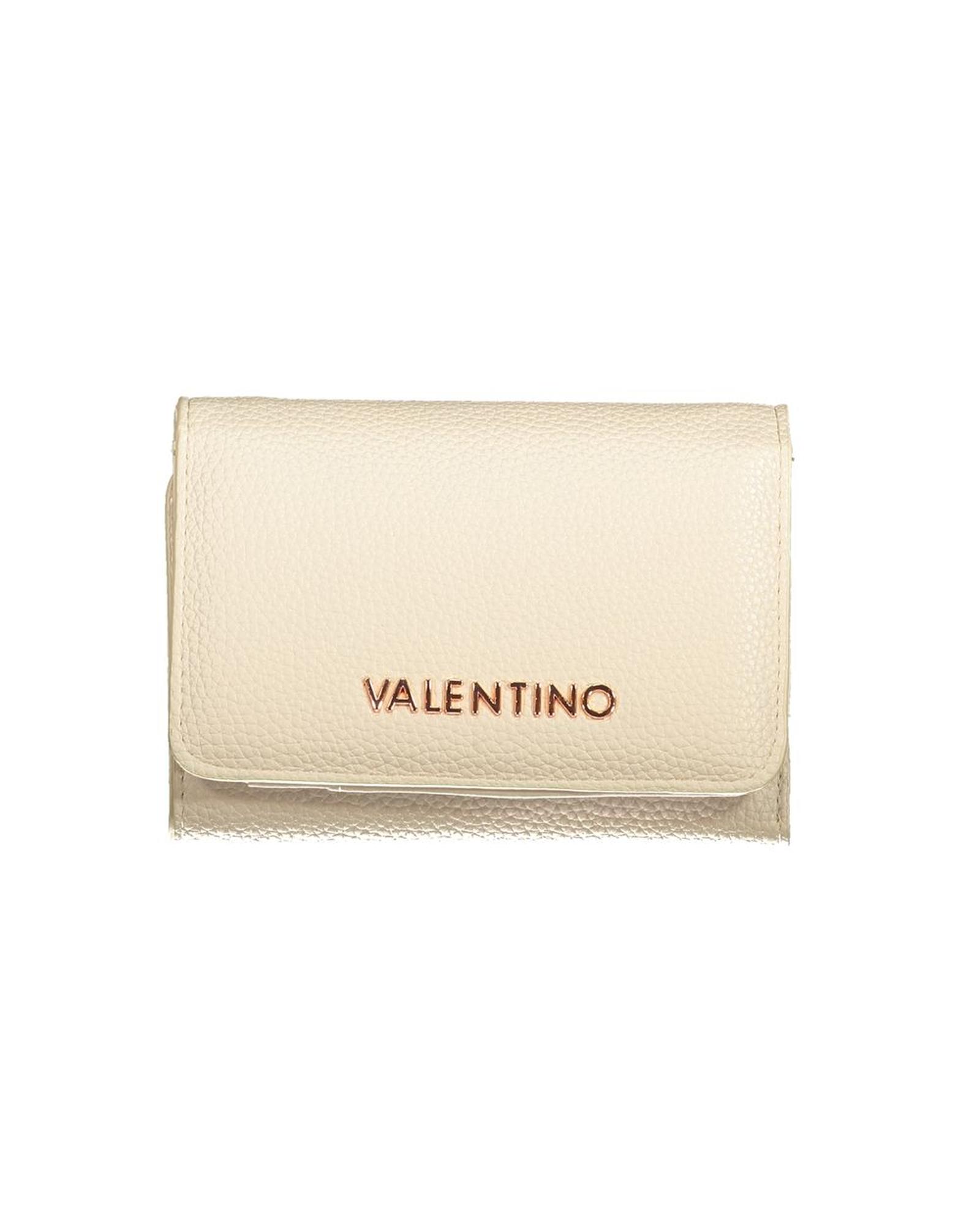 V539-VA-36161-202506181616-00 Valentino Bags Women's Beige Polyethylene Wallet - One Size - Image 1