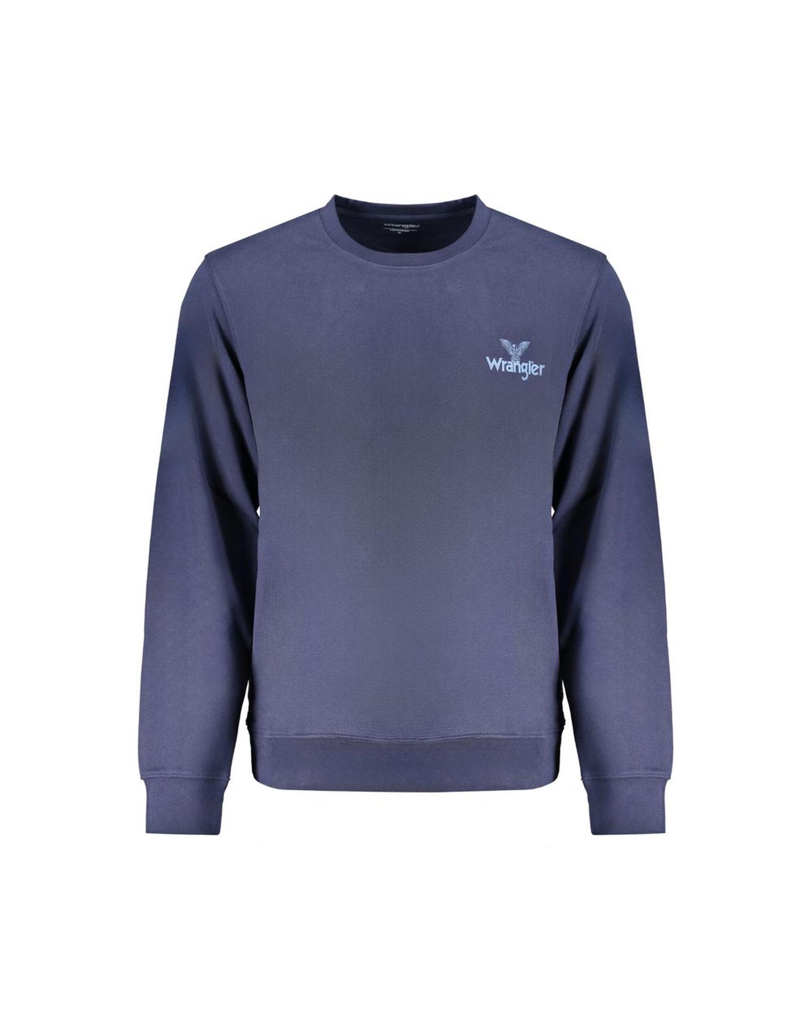 V539-WR-31640-XL-202506181821-00 Wrangler Men's Blue Cotton Sweater - XL - Image 1