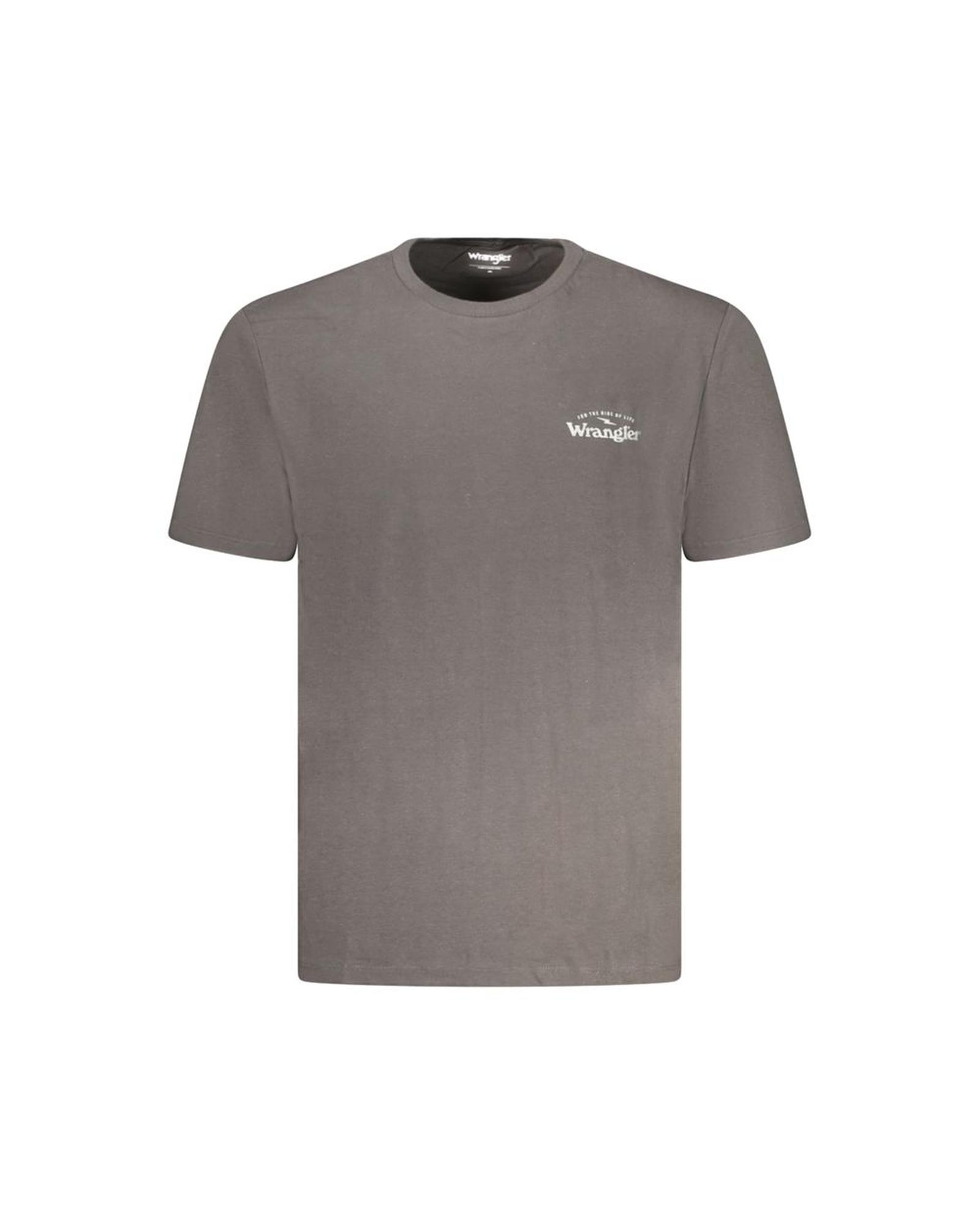 V539-WR-35305-L-202506181822-00 Wrangler Men's Black Cotton T-Shirt - L - Image 1