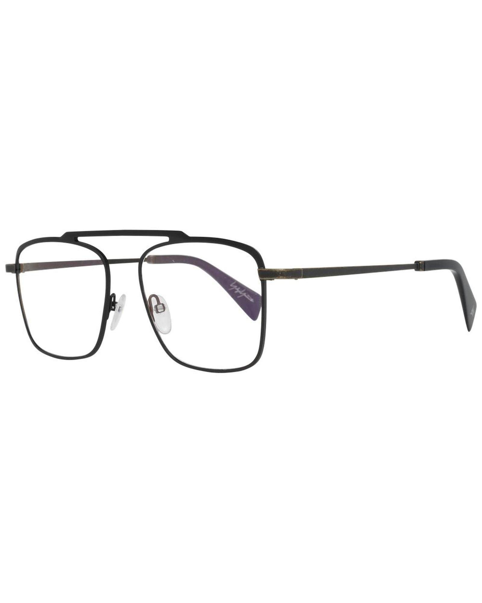 V539-YO-1029099-202506181612-00 Yohji Yamamoto Men's Black Optical Frames - One Size - Image 1