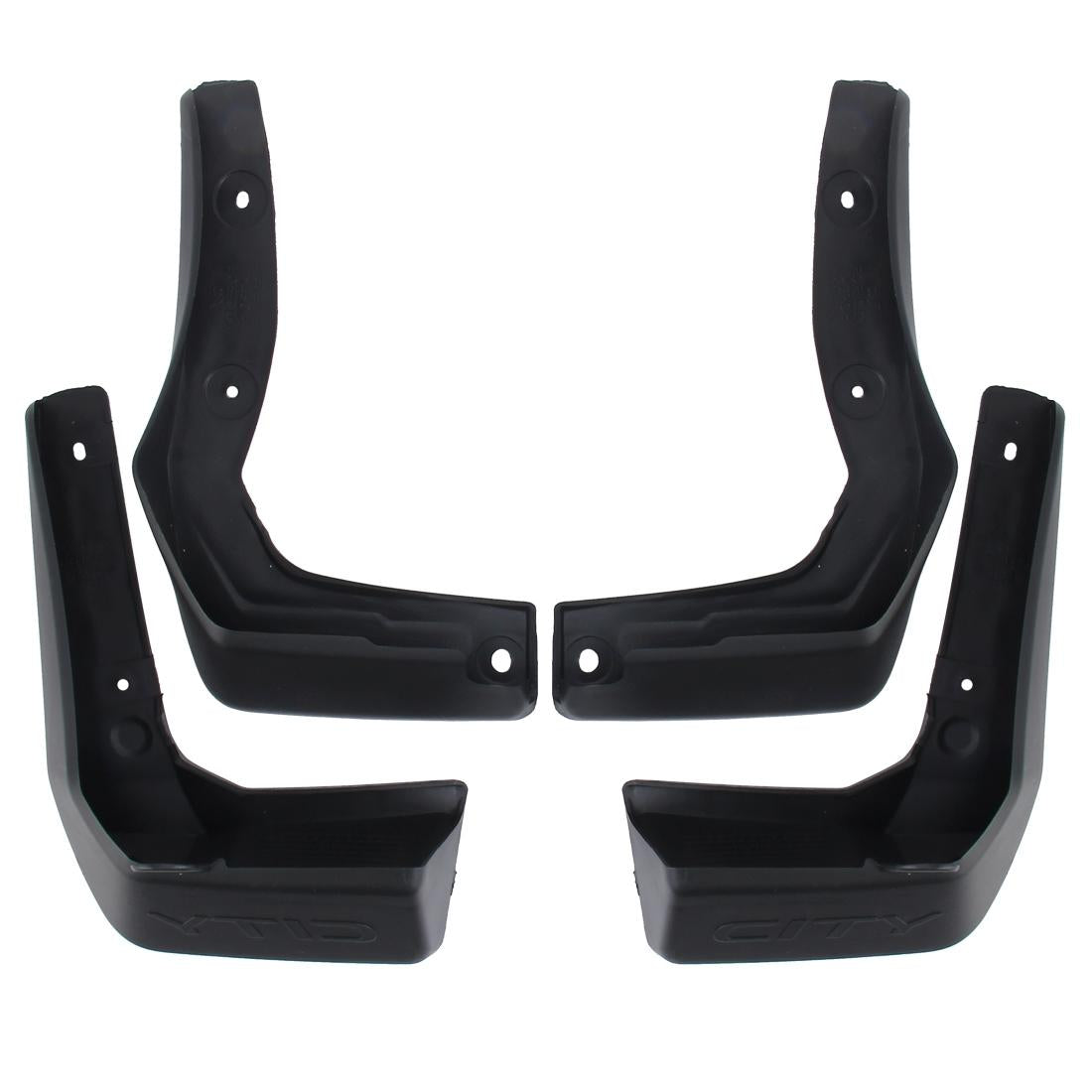 V562-0038SMC-202502260910-00 4 Pcs Car Auto Semi-Rigid Pvc Splash Flaps Fender Guard For Honda City 2015-2020 - Image 1
