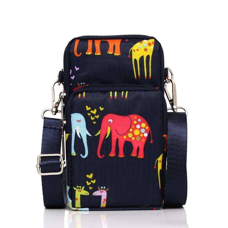 V562-0124774060DBT-202505191610-00 Animal Park Mini Crossbody Phone Wallet With Arm Band - Animal Park - Image 1