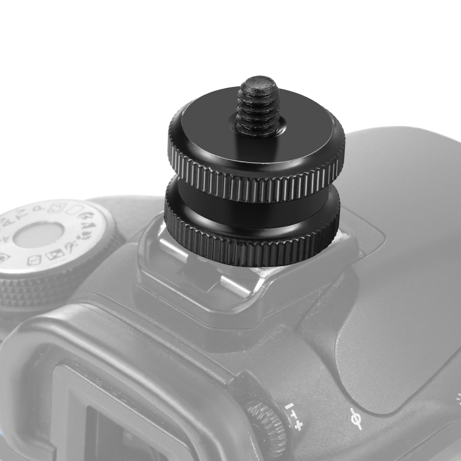 V562-012UP-202505211916-00 Reinforced Hot Shoe Adapter For Dslr & Action Cameras - Image 1