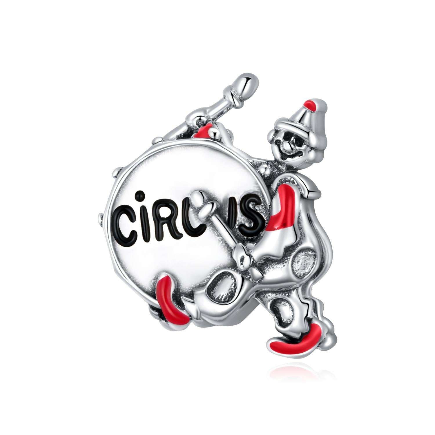 V562-016800ADE-202504111515-00 925 Sterling Silver Drummer Beads For Diy Bracelets & Necklaces - Image 1