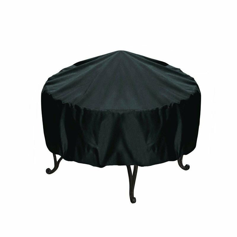 V562-0185274850DBT-202503031836-00 Rainproof Round Table Cover for Outdoor Garden Grill - 84x50cm - Image 1