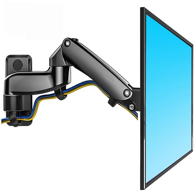 V562-0268100AYS-202506171028-00 Adjustable Gas Spring Arm Wall Mount for 17-27 Led Lcd Monitors - Image 1