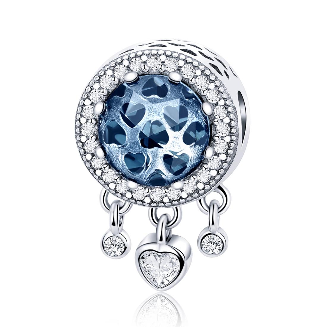 V562-033600ADE-202504111841-00 925 Sterling Silver Blue Beaded Bracelet Kit Pure Accessories - Image 1