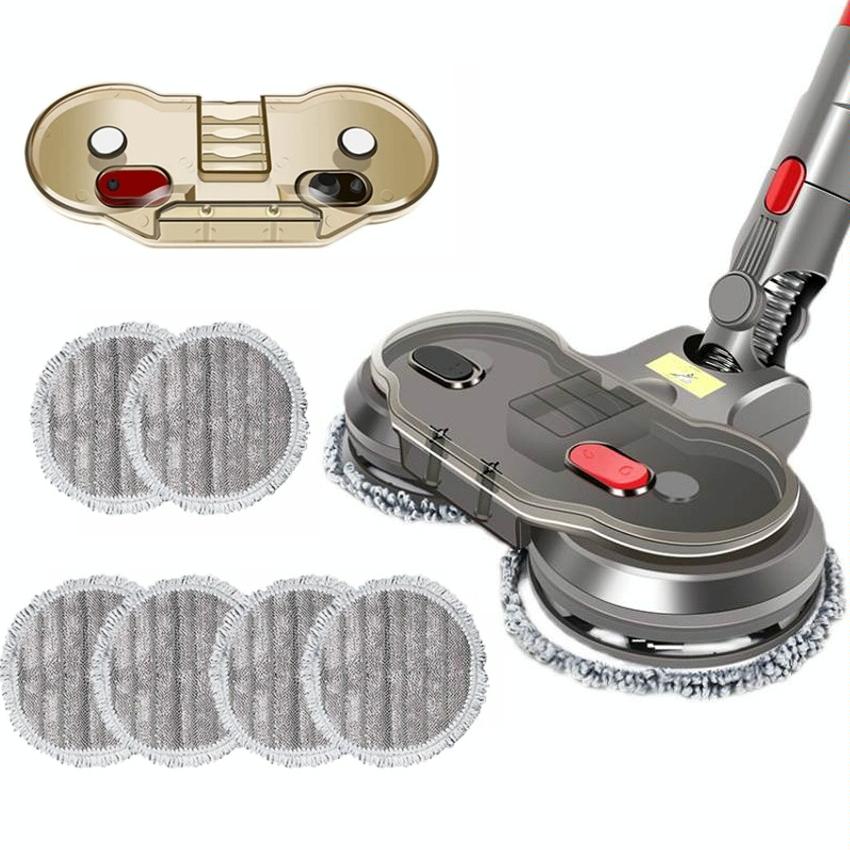 V562-1001553060DBT-202503201925-00 Electric Wet Dry Mopping Head with Water Tank for Dyson V15 - 6pcs Rag - Image 1