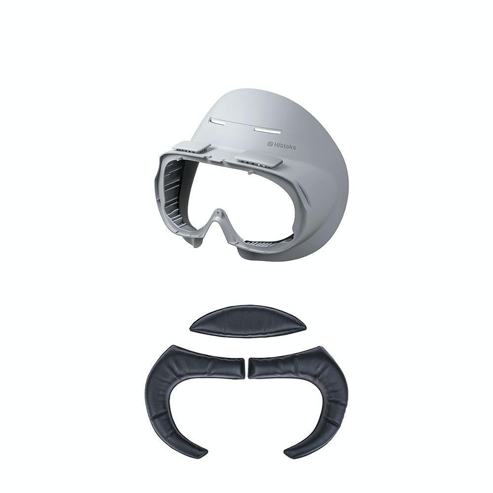 Comfortable Ice Silk Vr Face Cushion for Pico 4 Hibloks - 1Pc Pu Cotton