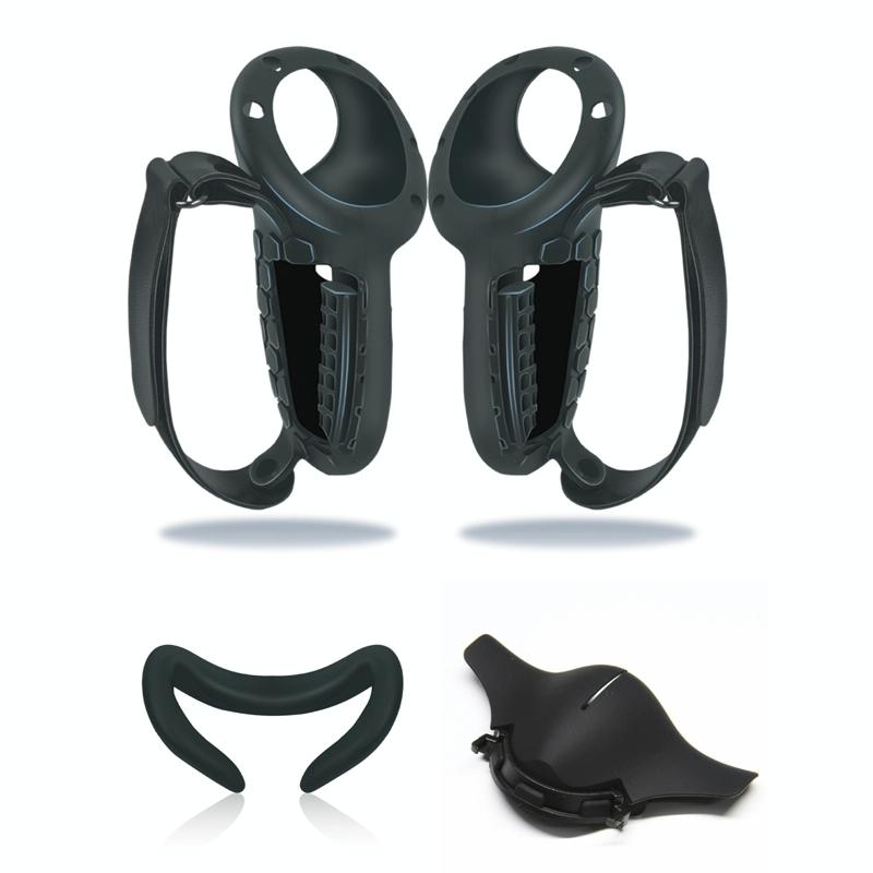 V562-1066574060DBT-202503052045-00 2-piece Vr Nose Pad Mask for Meta Quest 3 - Face Cover Set - 4Pcs /Set - Image 1
