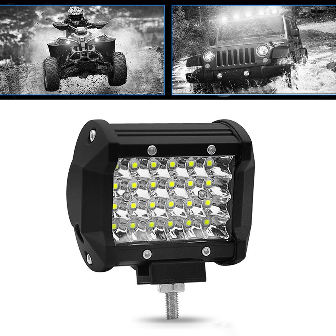 V562-1083SMC-202503051945-00 4 Inch 18W 1800Lm 4 Row Led Strip Light Working Refit Off - Road Vehicle Lamp Roof Strip Light - Image 1