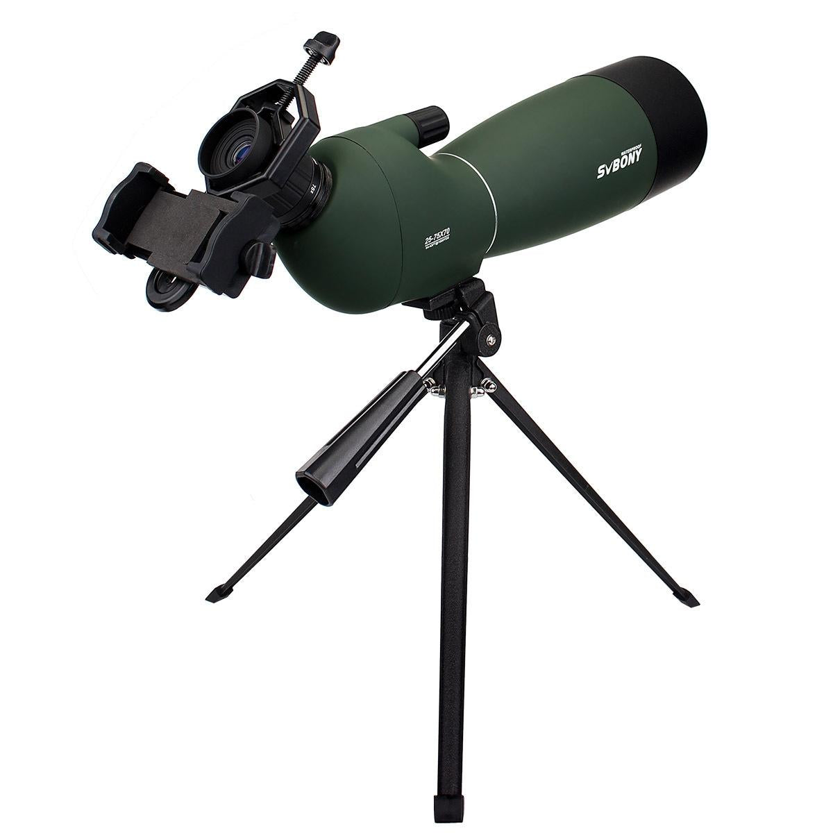 V562-1094625060DBT-202504301328-00 High Definition Birding Scope with Tripod - 25-75x70 - Green Film - 15Mm Eyepiece - Image 1