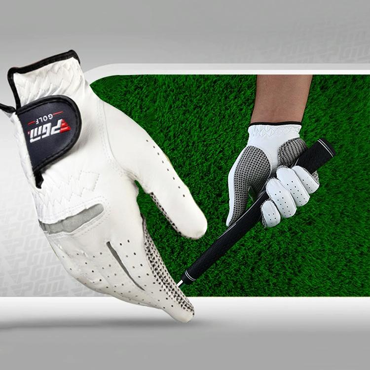 V562-1283GO-202503041716-00 Sheepskin Anti-slip Golf Gloves - Right Hand Size 26# - Image 1