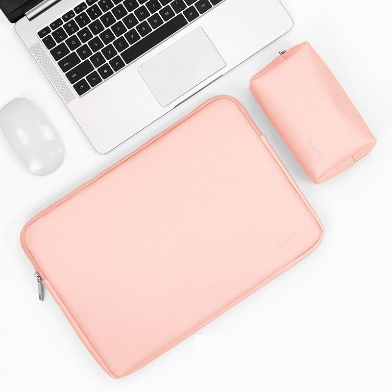V562-1331475950DBT-202502281840-00 15 / 15.6 Inch Power & Pink Pu Leather Laptop Bag - Image 1