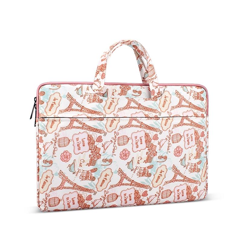 V562-1599BL-202502282251-00 Waterproof Canvas Laptop Handbag - Fits 13.3 Inch - Image 1