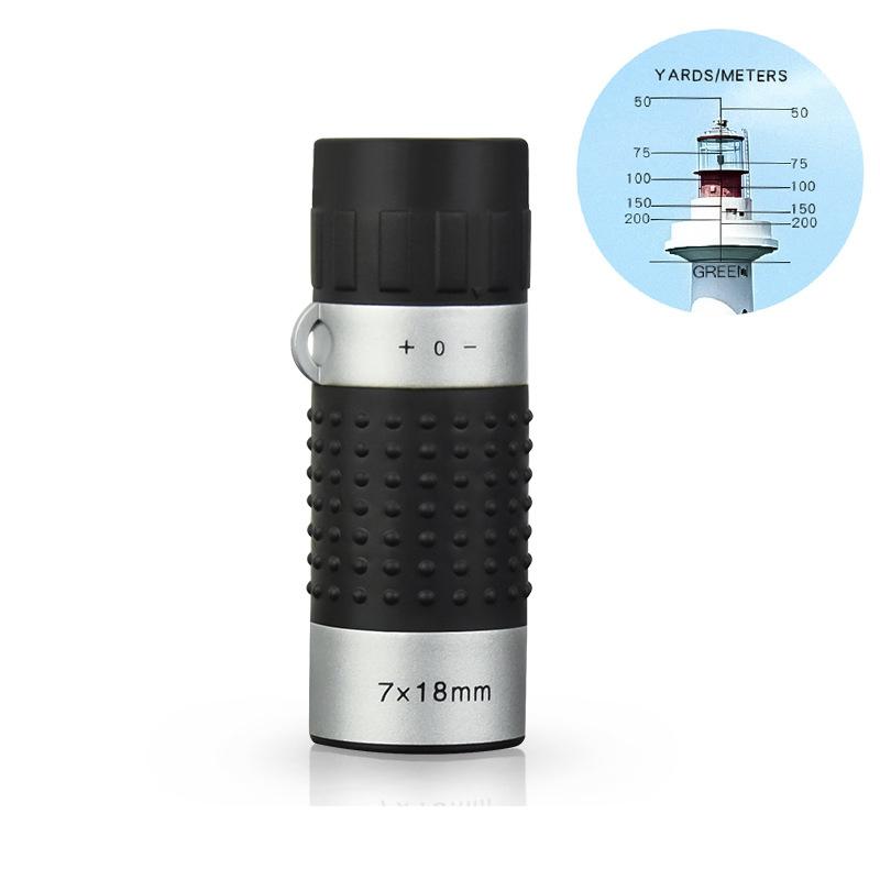 V562-2029364060DBT-202502241725-00 Compact 7X18 Monocular Telescope For Hunting Golf Hiking And Bird Watching - Rangefinders - Image 1