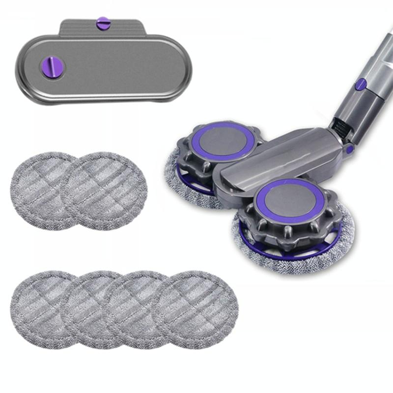V562-205564300ADE-202503201925-00 Electric Mop Cleaning Head with Water Tank for Dyson V7 / V8 / V10 / V11 - Image 1